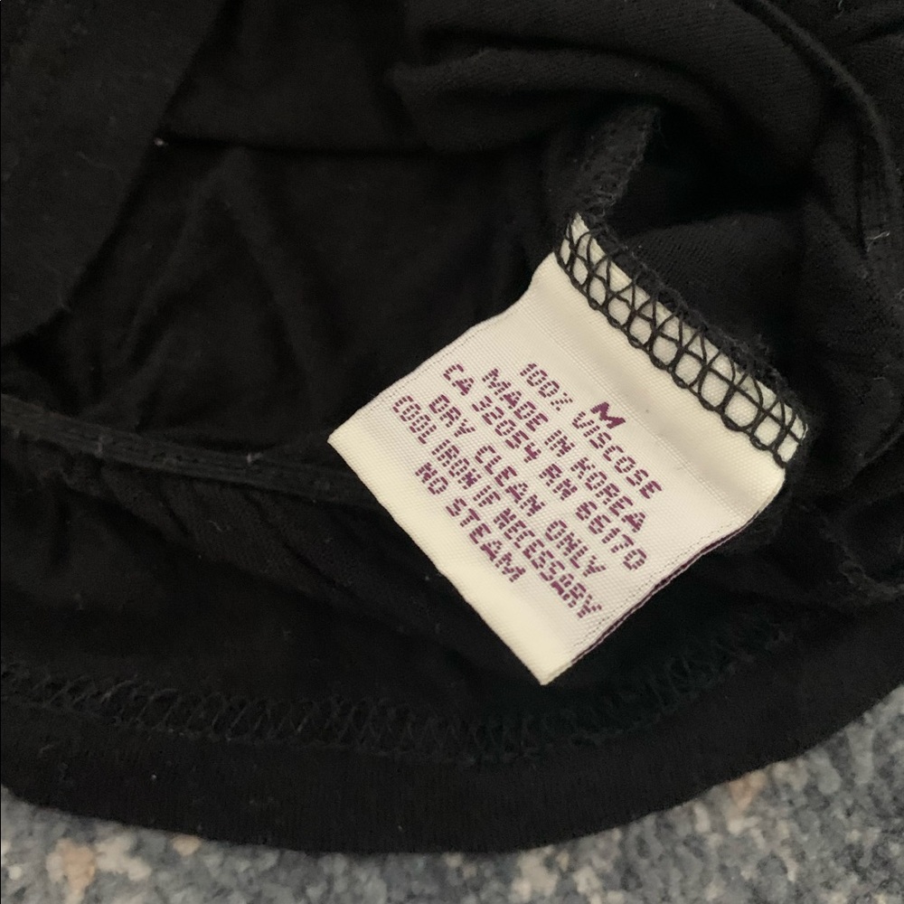 LAST CALL ⭐️ Free People Cropped Black Top - Picture 5 of 7